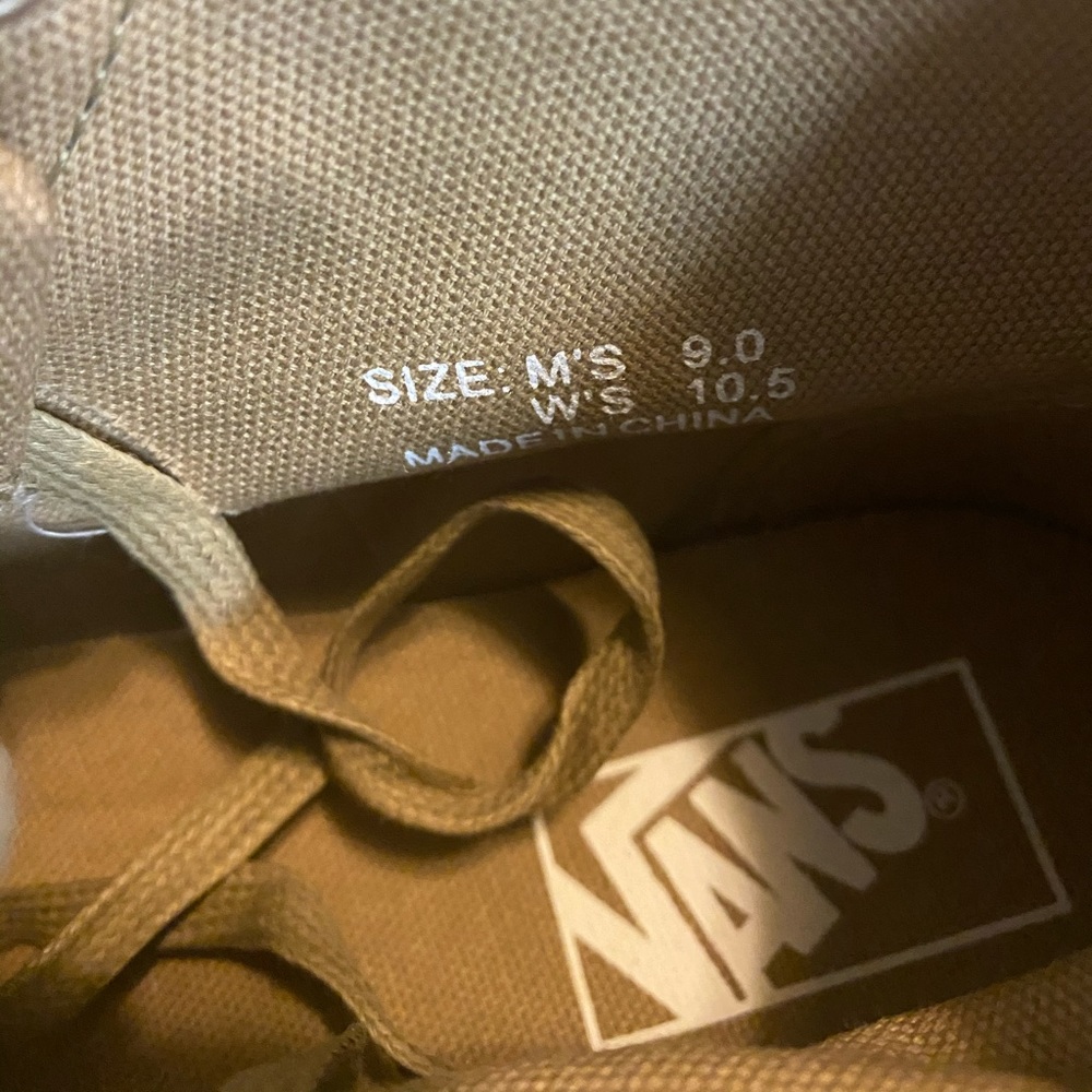 Vans .. Mens 9 women 10.5